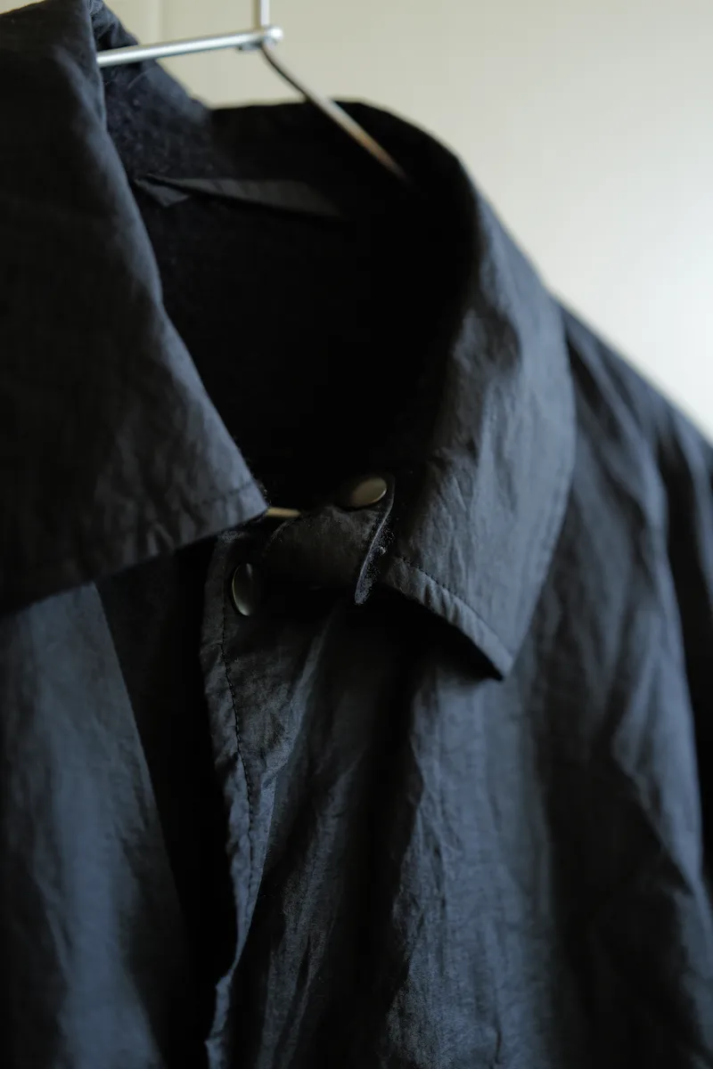 COMOLI Cotton Nylon Coach Jacket — 2