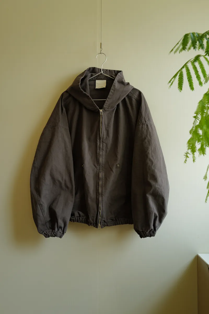 refomed "KINCHAKU" DUCK HOODE — 2