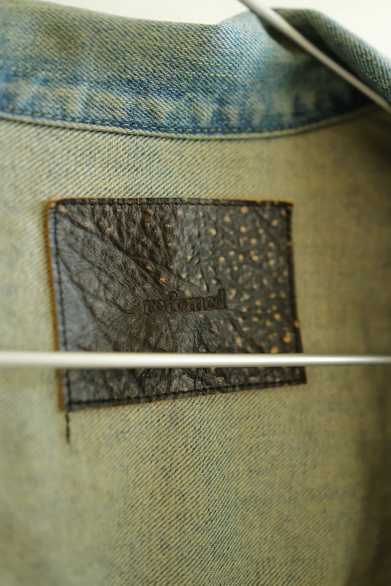 refomed OLD MAN DENIM JACKET "USED" — 7