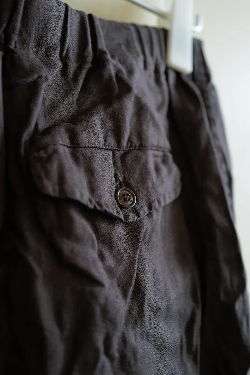 CONFECT Linen Amunzen 2-Pleat Trousers — 2