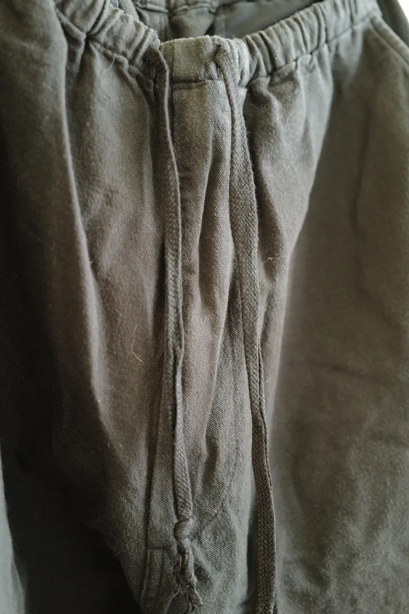 COMOLI Cotton Ducks Tapered Pants — 4