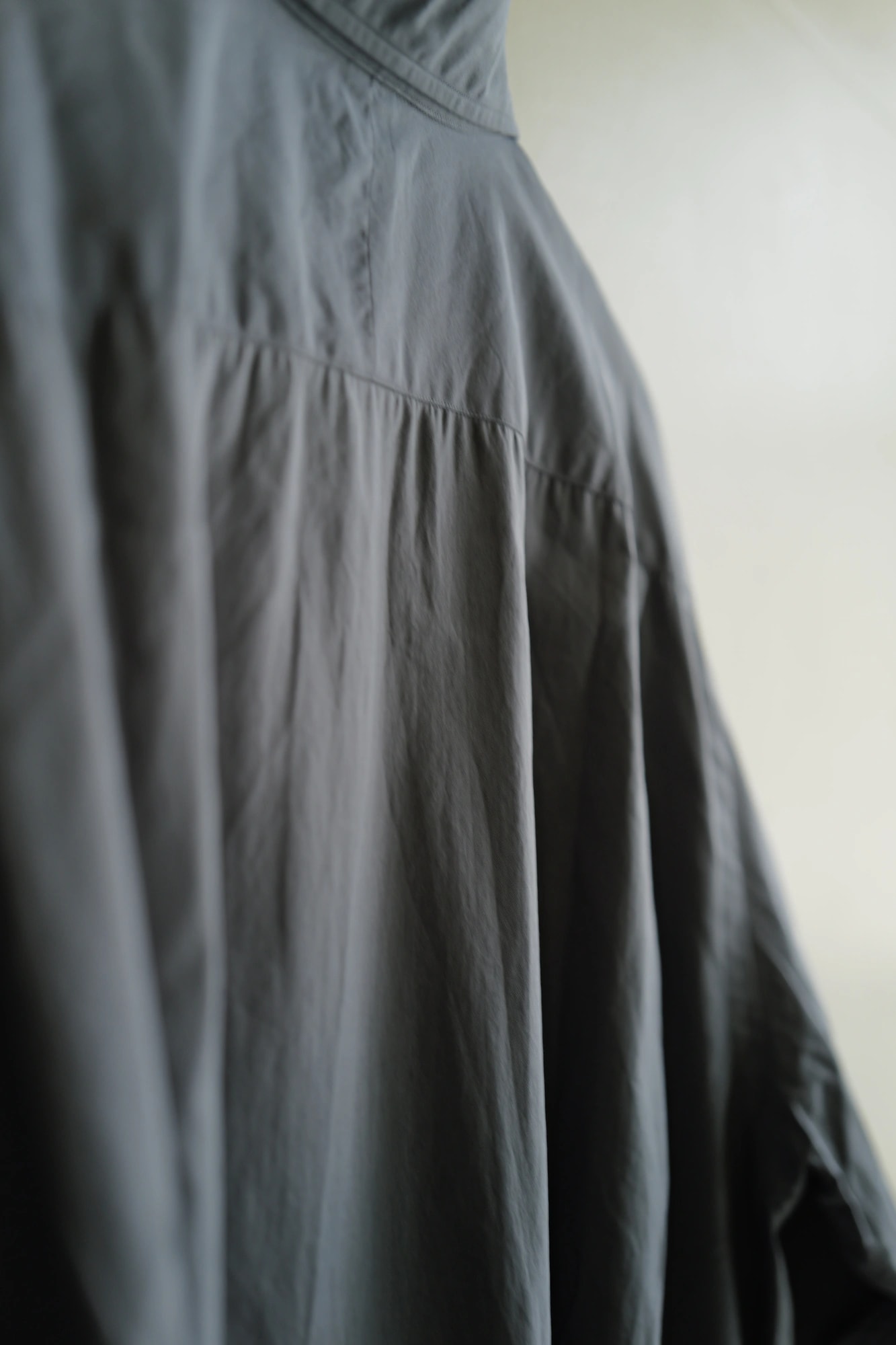 AURALEE Washed Finx Twill Shirt — 4