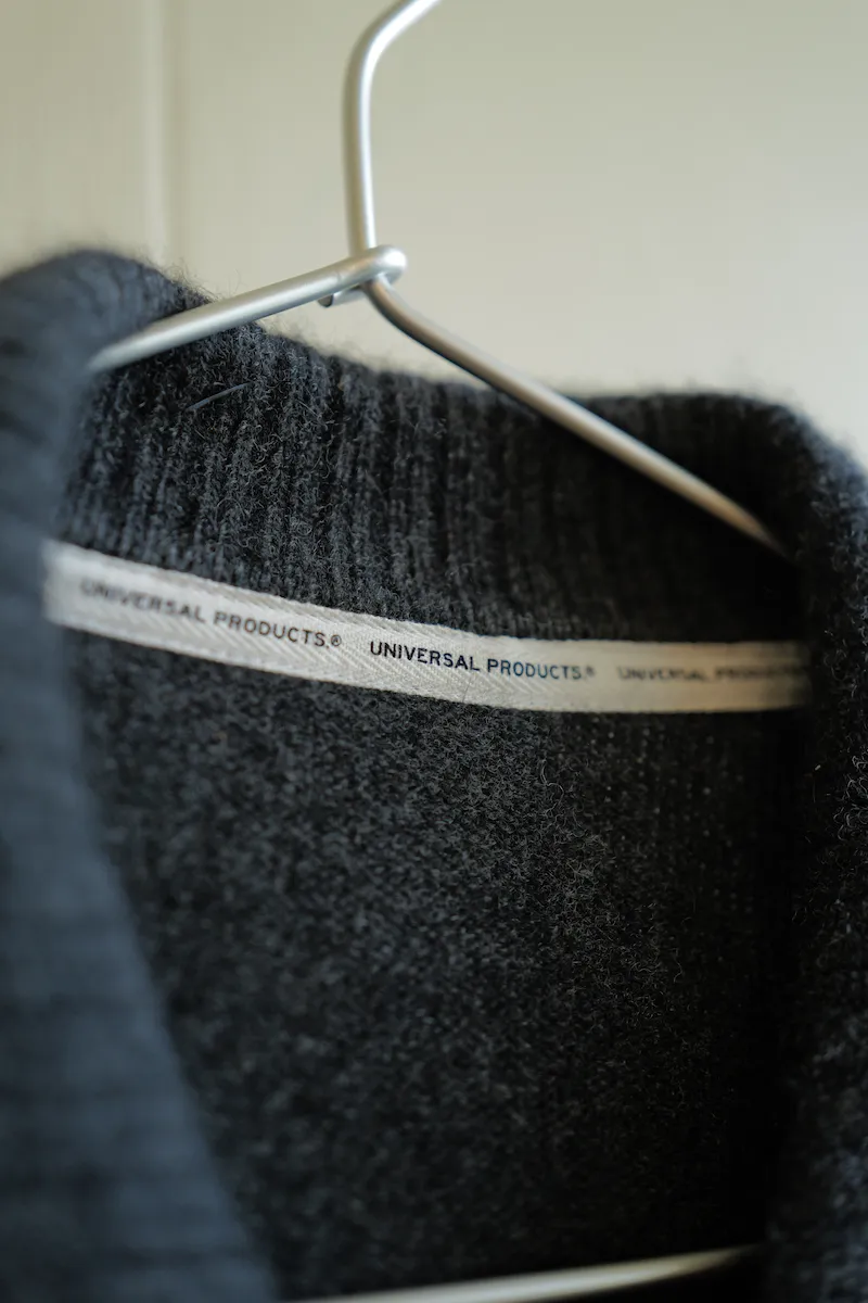 UNIVERSAL PRODUCTS RACCOON KNIT CARDIGAN — 5