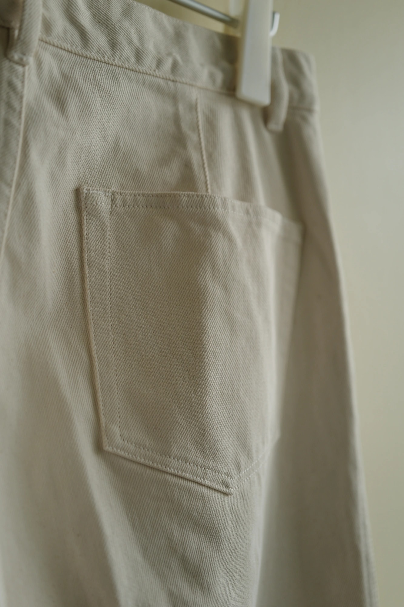 AURALEE Hard Twist Denim Wide Slacks — 3
