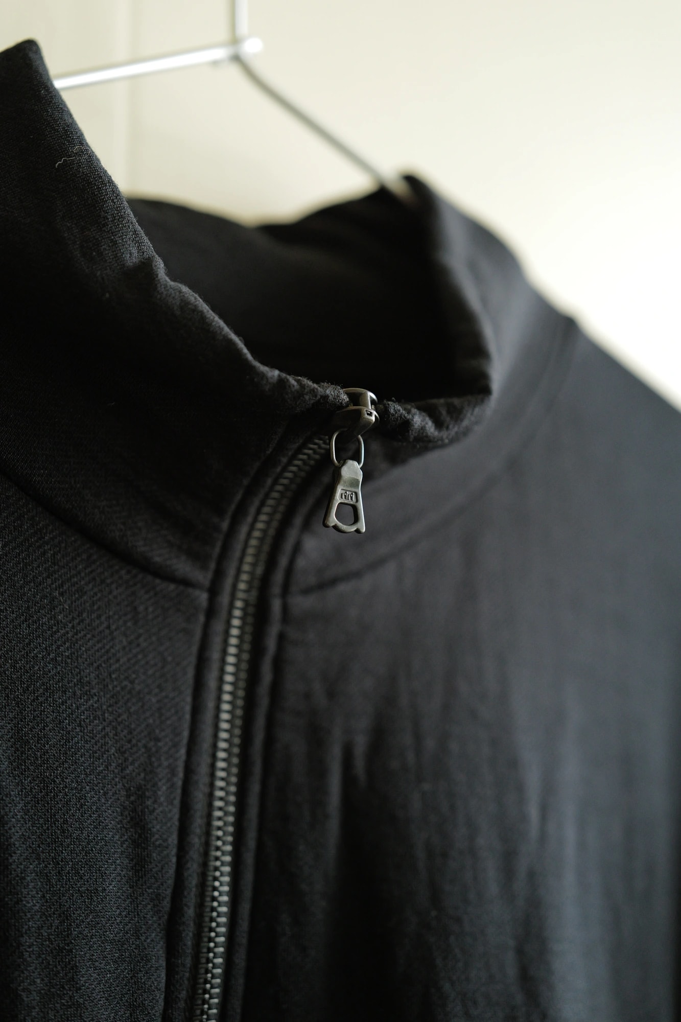 AURALEE LIGHT WOOL SWEAT HALF ZIP P/O — 3