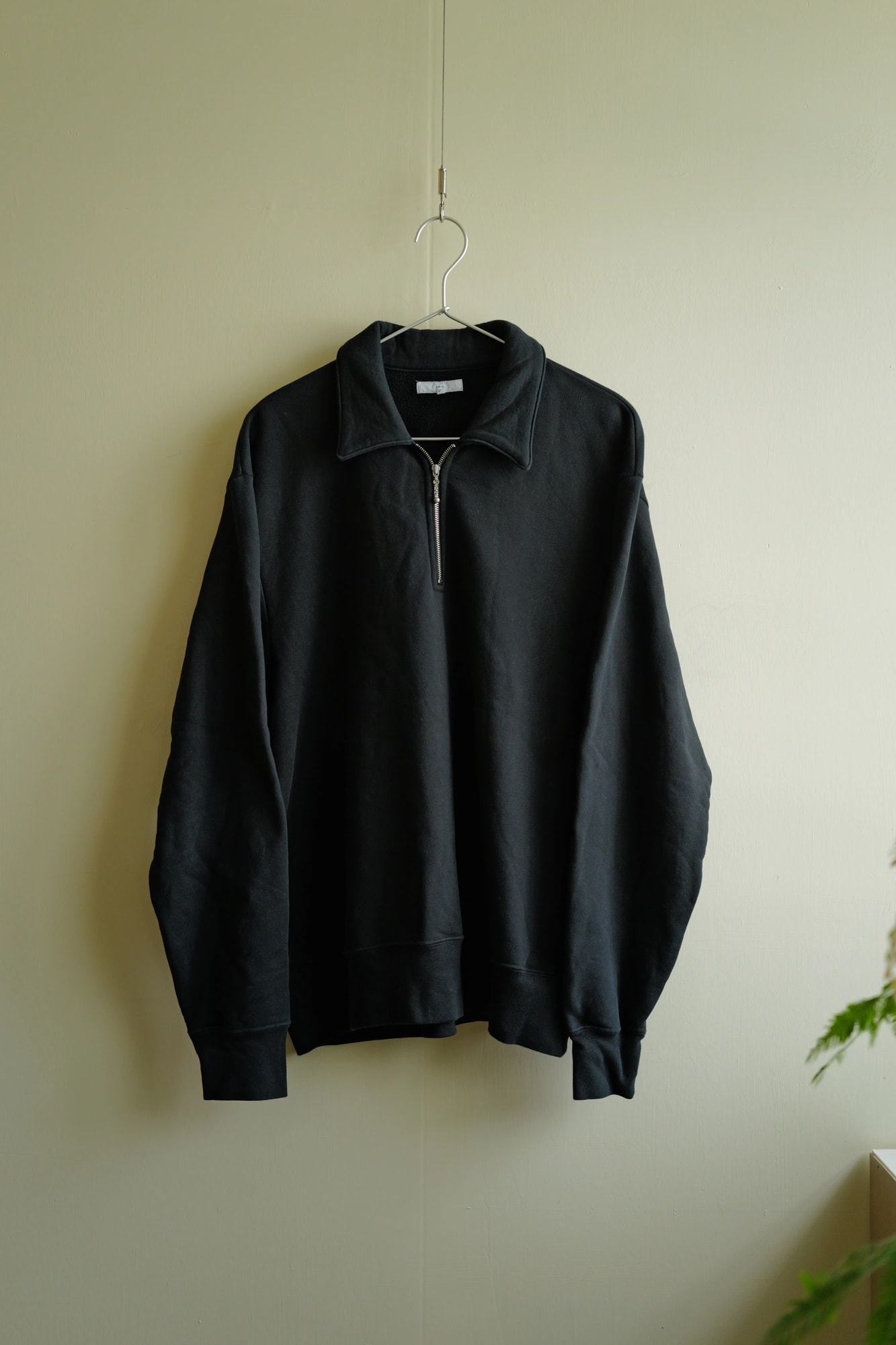 Lady White Co. Cotton Quarter Zip Sweatshirt — 1